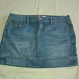Old Navy Stretch Jean Skirt